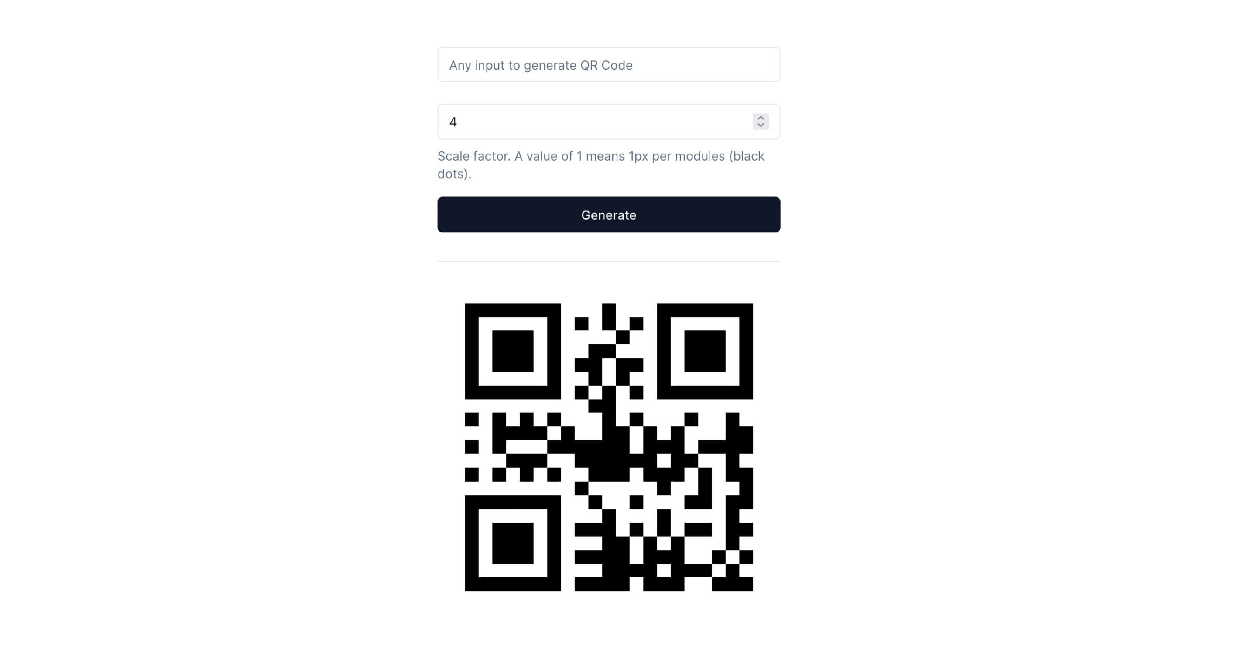 Cover Image for QR Generator
